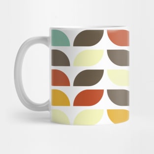 Geometric Pattern: Leaf: Autumn Mug